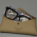 Madison Avenue Trendy Sqaure Blue Light Blocking Glasses for Women with Case, Stylish Anti Glare Glasses for Computer (Tortoiseshell)