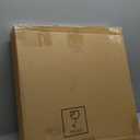 Tandefio 2 Pack 12'' x 12'' White Flush Mount Shed Transom Window with Tempered Glass Household Windows with Screws for Chicken Coop Sheds Barns Playhouse