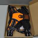 rabbitgoo Dog Harness No Pull with 2 Leash Clips, Adjustable Soft Padded, Reflective Oxford No Choke Pet Vest with Easy Control Handle for Large Dogs, Orange, XL