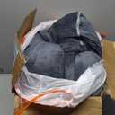 ALLOPERA Pregnancy Pillow, Full Body 57 Inch Maternity Pillow with Removable Washable Cover - Sleep Support for Legs, Back, Neck, Shoulder, HIPS, Belly for Pregnent Women, Black Grey Velvet Cover