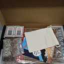 HOROW Horse Racing Game - Wooden Horse Race Board Game with 11 Luxury Metal Horses 2 Dice and 2 CardsFast-Paced Strategic for Family Night and Party - Perfect Birthday&Holiday Gifts (Flame1)