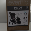 Evenflo Pivot Modular Travel System with LiteMax Infant Car Seat (Casual Gray)