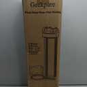 Geekpure 20 Inch Whole House Water Filter Housing 3/4" Port-Fit 4.5" x 20" Filters (1)
