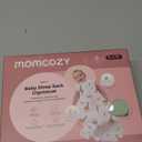 Momcozy Sleep Sack for Baby 0-6 Months, 1.5 TOG Baby Wearable Blanket with Supportive Plush Filling, Two-Way Zipper for Easy Diaper Changes, Snap-Fit Design for Growing Babies, Small, Green