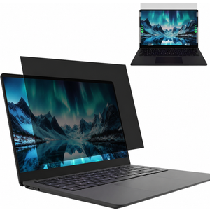 Laptop Privacy Screen Aspect Ratio Screen Protector, Anti-Glare Blue Light Laptop Screen Privacy Shield Removable 15.6in Filter for Lenovo HP Dell Acer Asus Thinkpad Envy Xps
