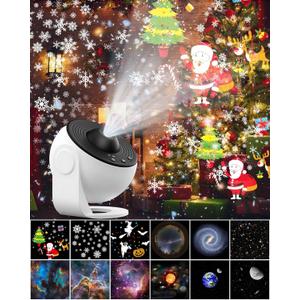 Galaxy Projector Star Lights for Bedroom - 13 in 1 Planetarium Night Light Projector with 4K HD Galaxy Discs for Kids and Home Decor