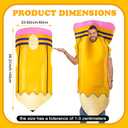 Adult Pencil Baseball Soccer Football Cucumber Costume Halloween Sports Party Cosplay Costume