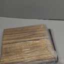 SRIWATANA 2 Pack Bathroom Counter Organizer, 2 Tier Countertop Organizers, Kitchen Counter Shelf Spice Rack Countertop Storage Wood Shelf - Carbonized Black