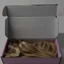 Loxxy Human Hair Clip in Extensions Ultra Invisible 18Inch 130G 7Pcs Seamless Clip in Extensions Real Human Hair Color Light Brown Mixed With Highlights Platinum Blonde (Seamless Clip-18 Inch-130G, #P8/60 Light Brown Mixed Platinum Blonde)