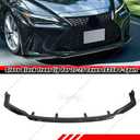 Front Bumper Lip Chin Spoiler Fit for 2021-2025 Lexus IS350 F-Sport,Painted Black Front Bumper Lip Compatible with 2021-2025 Lexus IS350 F-Sport, Black