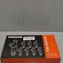 A-Premium Set of 8 Fuel Injector - Compatible with Chevy, GMC, Cadillac Vehicles - 4.8L 5.3L 6.0L - Silverado 1500 2500 3500 Tahoe Suburban Sierra Yukon Savana Envoy Escalade - Replace Part 17113698