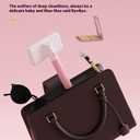 6.5" Wide Pet Hair Remover Brush - Effortlessly Lift Embedded Fur from Sofa, Car, Carpet! Reusable & Washable Cat/Dog Hair Cleaner, Detachable for Deep Clean, Eco-Friendly - Gentle on Fabric (Pink)