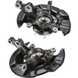2 PCS Front Left and Right Steering Knuckles Wheel Bearing Hubs Assembly Replacement for 2009-2013 Toyota Corolla Matrix 698381, 698380