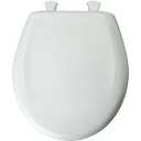 Toilet Seat Round Soft Close16.5'', Toilet Lid Slow Close Quiet No Slam, Easy Installation & ReleaseSafe PP Material Easy Clean