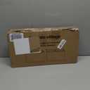 Rectangle Lamp Shades Set of 2, 16"L x 8"W x 10"H Large Beige Lampshades for Table Lamps Floor Lamps, Natural Linen Lamp Shade Replacement, Spider, Harp Holders Included, Easy Assembly Required