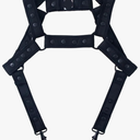 Men's Shoulder Strap Metal One-piece Hanging Buckle Decoration EU AmericanSexy Erotic Tanks Party Stage Gay Underwear
