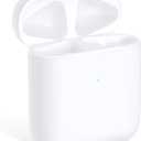 Wireless Charging Case Replacement for AirPods 1st & 2nd Gen,Compatible with AirPods 1/2, Bluetooth Pairing Sync Button, Replacement Case (No Earbuds Included)