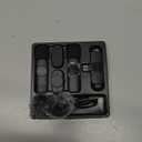 MULBEVD Wireless Lavalier Microphone with Magnetic Clip, Mini Mic for iPhone Android, Active Noise Cancellation, Clip-on Microphone for TikTok, YouTube, Video Vlog, Interviews, Live Streaming