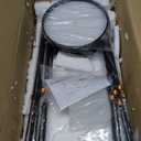 LightInTheBox Modern LED Ceiling Light Sputnik Linear Flush Mount Ceiling Lamp Firework Flower Ceiling Light Fixture for Living Room Dining Room (Black, 30-Heads, Natural Light)