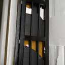 Casual Home 4 tier Corner Folding Bookcase, Black