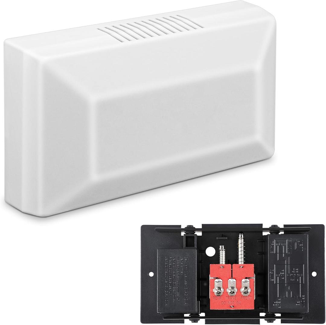 Saillong Wired Doorbell Chime, 16V 10VA Front and Rear Door Chime for Home Wall Inside, Compatible with Doorbell Botton and Transformer, Two Loud Sounds (Classic Style)