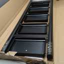 Step Ladder 5 Step Folding, Sturdy 330 Lbs Small Step Stool for Adults, Closet Step Stool Ladder with Anti-Slip Wide Pedals, Portable Folding Ladder for Home Kitchen Office (Black)