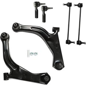 labwork 6PCS Lower Control Arm Ball Joint Outer Tie Rod Kit Replacement for Ford Escape Mercury Mariner Mazda Tribute 2005-2009