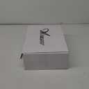 Athlefit Cowboy Boots for Women Vintage Embroidered Country Western Cowgirl Boots Low Chunky Heel Pointed Toe Mid Calf Boots  , 7