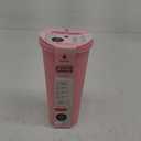 Manna Studded Tumbler Rubberized finish Pink