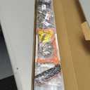 Aluminum Ceiling Curtain Track Black 12-15 ft 1 Pack Wall Mount