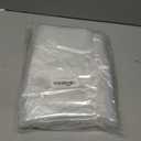 AVLA 50 Pack Plastic Garment Bags, Clear Dry Cleaner Bags, Dry Cleaning Hanging Clothes Cover, Transparent Coat Suit Dust Cover Protector Bag for Closet Storage, Home, Laundry, Laundrette, 23 x 59 In