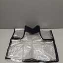 Thicken Clear Luggage Cover Protector, 30" PVC Luggage Covers for Suitcase Waterproof Dustproof Anti-scratch Travel Suitcase Covers Case for Wheeled Luggage (Clear-Black Frame)