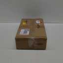 HOOBRO Small Narrow Side Table with Charging Station, Skinny End Table for Small Spaces, Slim Nightstand with USB Ports Outlet, Sofa Beside Table with Storage Shelf, Rustic Brown and Black BF102UBZ01