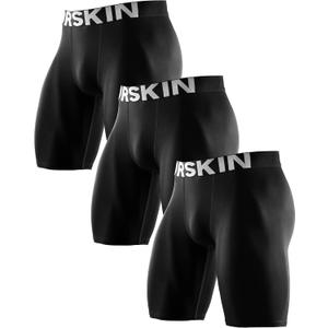 DRSKIN Men's 3, 2 or 1 Pack Compression Shorts Pants Tights Baselayer Sports Running Athletic Active Underwear Workout