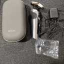 Philips Norelco S9000 Prestige Rechargeable Wet & Dry Shaver with Precision Trimmer and Premium Case, SP9820/87 (Silver)