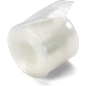 Chanzon 3:1 Ratio 3/4" (19.1mm) Heat Shrink Tubing - Marine Grade Waterproof Adhesive Lined - 4Ft Roll (1.22M Total Length) Clear/Transparent Polyolefin Sleeving Wrap Shrinking 3 to 1 Ratio 1pcs