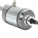 Starter Motor Replacement for Honda ATV TRX500FA FourTrax Foreman Rubicon 2001-2014, TRX500FGA 04-08, TRX500FPA FourTrax Rincon GPS 09-14 Replaces SMU0314 8610 18666 31200-HN2-003 31200-HN2-A01