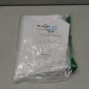 100 Clear Plastic Bags With Handles 9"x12" Perfect for Merchandise And Retail 1.5Mil Thick Clear Gift Bags With Handles