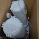 External RV Dual Water Filter System for RVs Boats Motor Homes Marines,Included Two Fliters and Mounting Bracket