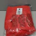 Glamulice Flower Girls Spaghetti Strap Tulle Dress Long A Line Wedding Pageant Dresses Princess Birthday Party Ball Gown (V-neck & Classic Red, 130)