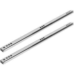 Soft Close Drawer Slides, 2Pcs/Set Cold Rolled Steel Plate Ball Bearing Full Extension Drawer Slides Rails for Decorative Cabinets Drawers Sideboard Furniture, 13.5 x 0.7 x 0.3in
