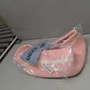 OIAHOMY Large Woven Storage Basket with Handles for Nursery Living Room Shelves, Bow Basket for Gifts Empty with Gift Bags and Ribbons for Baby Showers Pet Toy Bin - Pink