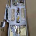 Battery Operated Wall Sconce Set of Two - 10000mAh Cordless Rechargeable Wall Sconces with Remote & Touch Control, 360°Rotate, 4CCT Dimmable Gold Wall Lights for Bedroom Living Room, 31.5 inch