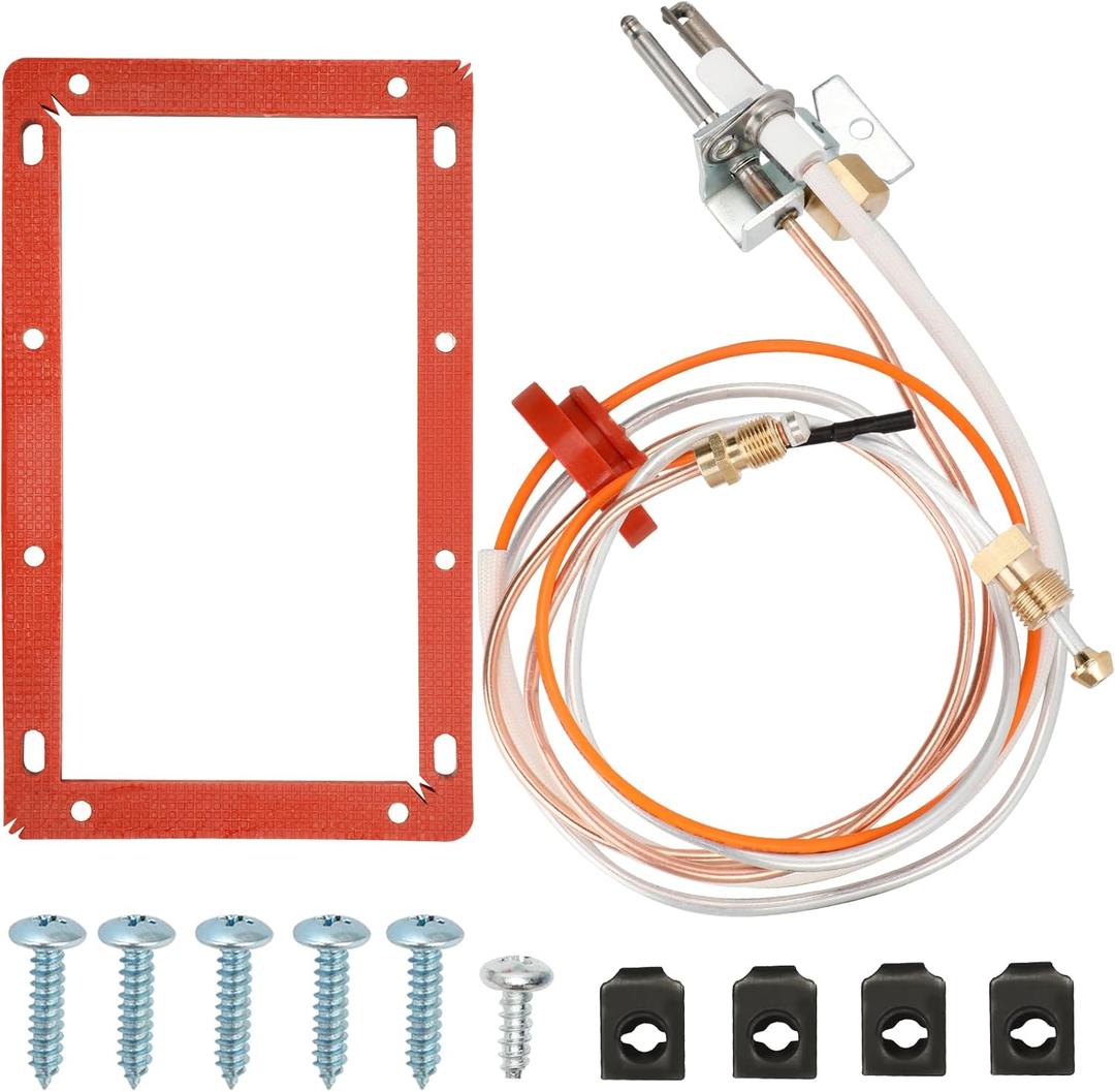 Upgraded SP20075 Pilot and Igniter Assembly Compatible with Rheem Water Heater Pilot Assembly, PROTECH, GE, Richmond Water Heater Pilot Assembly,Water Heater Pilot Assembly for Natural Gas