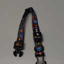 KISSBAK Dog Collar for Medium Dogs - Special Design Cute Girl Dog Pet Collar Soft Adjustable Fancy Floral Girl Puppy Dog Collars (M, Floral Purple)