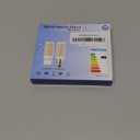 ALIDE E14 European Base 0.55inch LED Candelabra Light Bulbs 40W Equivalent, AC120 to 220V, 2700K Warm White 4W E14 Led Bulbs 450lm for Chandeliers,Pendant,Turkish Persian Lamp,Cooker Hood,10Pack