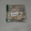 Jetec 16 Pieces Rustic Christmas Burlap Tree Ornaments Farmhouse Hanging Decorations Christmas Stocking Tree Ball Shaped Decor for Party