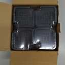 4 Pack Bed Risers Heavy Duty, Adjustable Furniture Riser Blocks Lift 2, 4 inches for Couch Sofa Table Chair Leg Refrigerator Washing Machine, Support Up to 2000 Lbs (Black 2 inch)