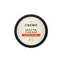Cremo Hair Styling Matte Cream, Premium Barber Grade, Light Hold, Low Shine, Hair Cream and Hair Products For Men, 4 Oz