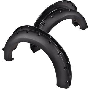 GRAND ORANGE Fender Flares, Fit Ford F150 2004-2008 Styleside with 66.0" / 67.0" / 78.0" / 96.0" Bed Length, Fit Lincoln Mark LT 2007-2008 Styleside with 67.0" / 78.0", Textured Riveted Style